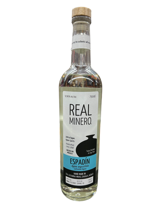 Real Minero Espadin Mezcal 750ml