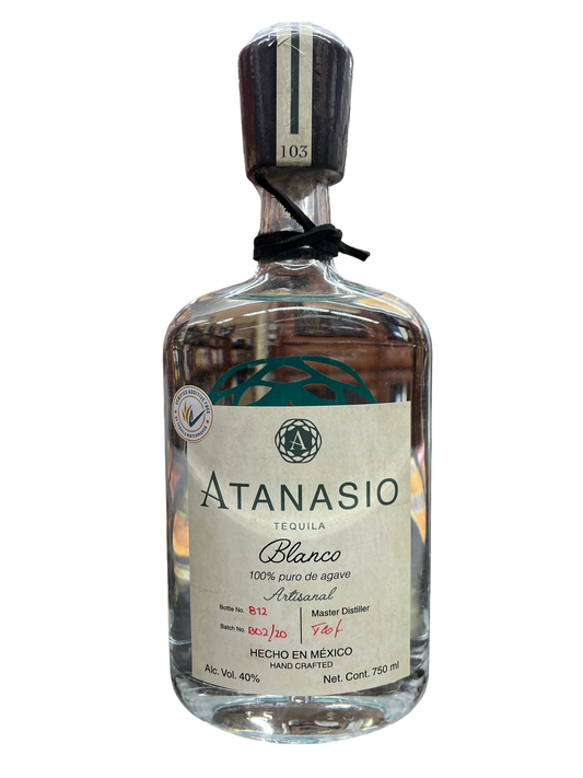 Atanasio Blanco Tequila 750ml