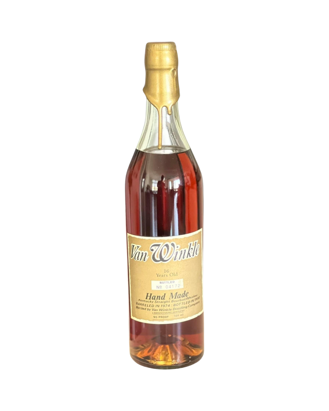 Pappy Van Winkle 1974/1990 Hand Made 16 Year Old