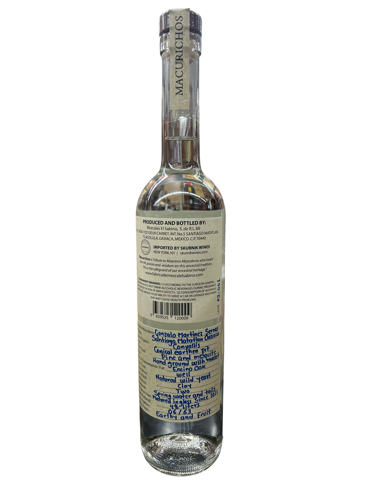 Macurichos Puntas De Jabali Agave Spirit 750ml