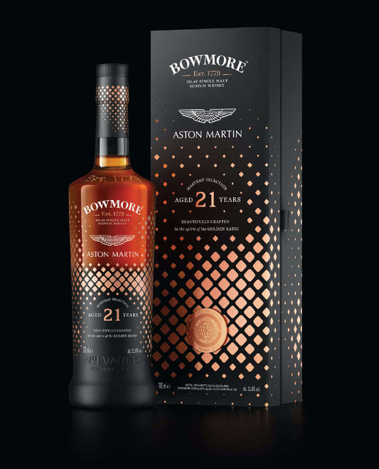Bowmore 21 Year Old Aston Martin Masters Selection Single Malt Scotch Whisky 750ml