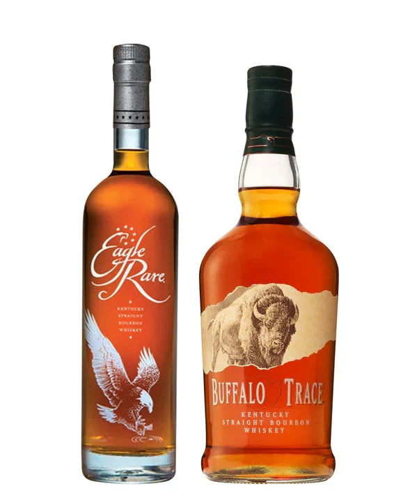 Eagle Rare & Buffalo Trace Bourbon Bundle Pack 750ml