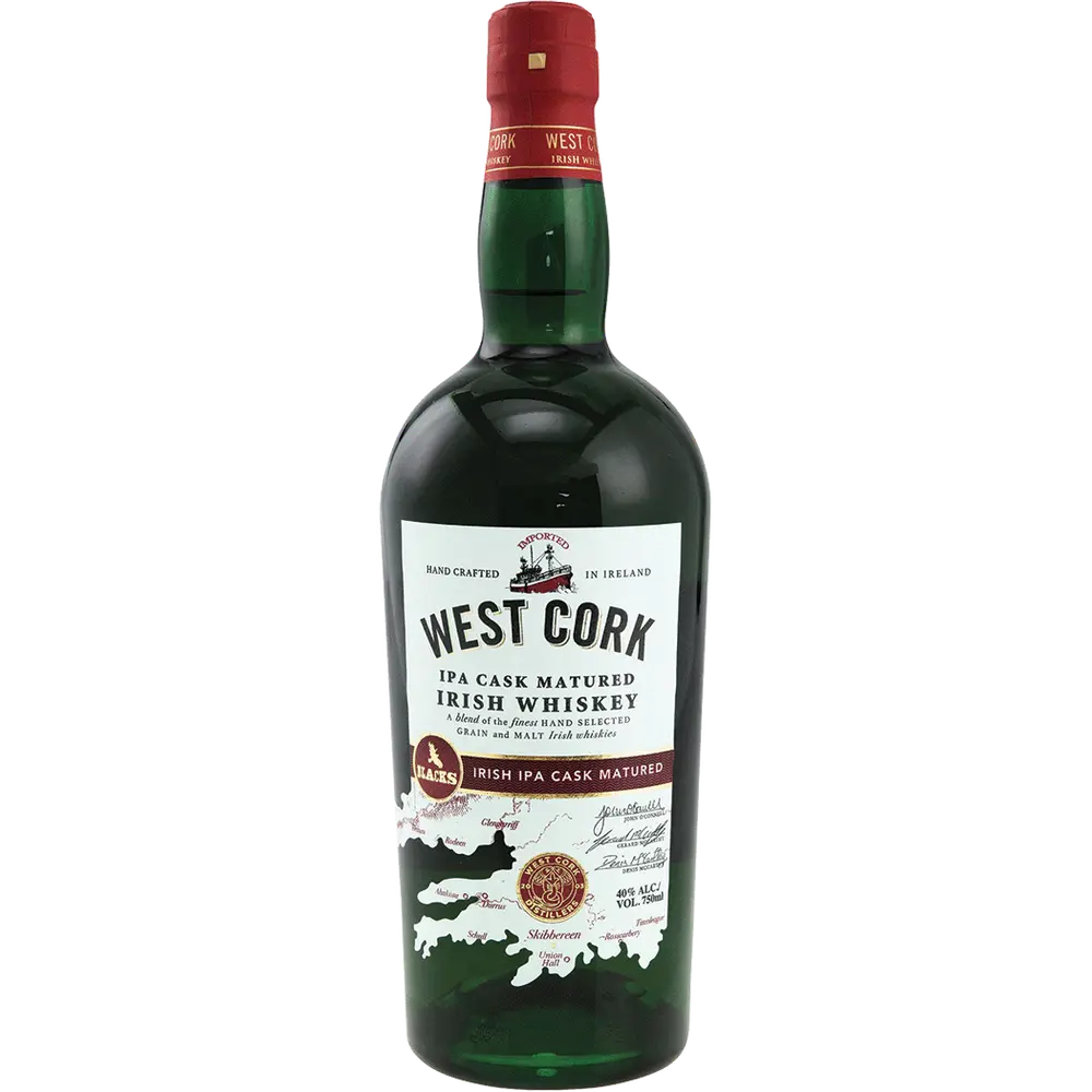 West Cork IPA Cask Matured Irish Whiskey 750ml