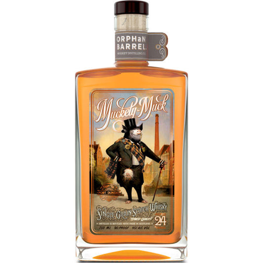 Orphan Barrel Muckety Muck 24 Year Old Single Grain Scotch Whisky 750ml