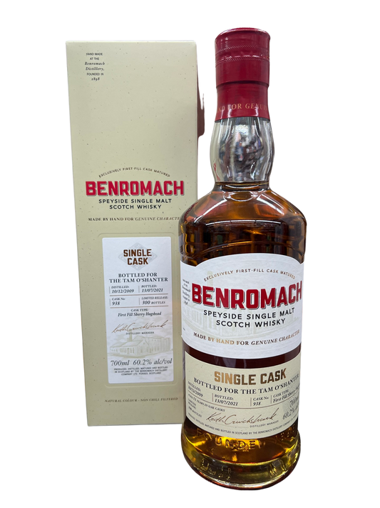 Benromach Tam O'Shanter Single Cask Scotch Whisky 700ml