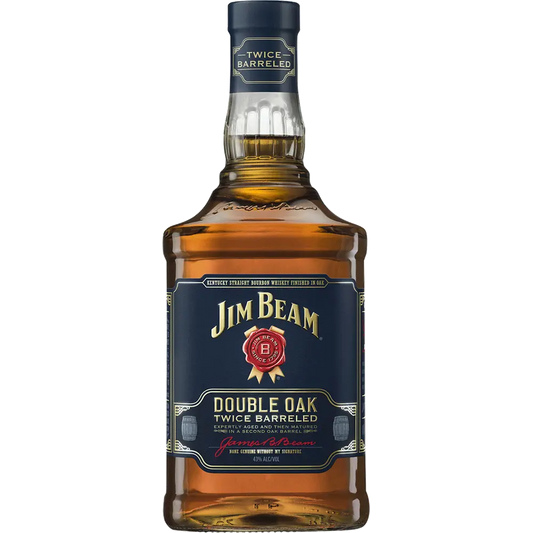 Jim Beam Double Oak Twice Barreled Straight Bourbon Whiskey 750ml