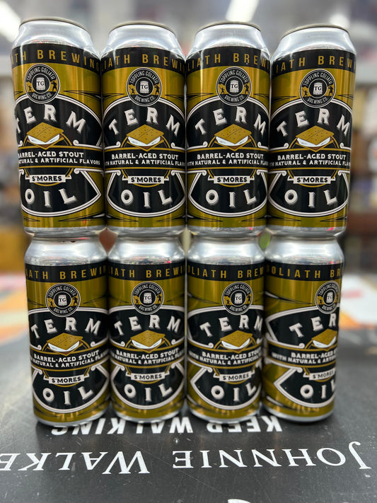 Toppling Goliath Brewing Term Oil S'Mores Barrel-Aged Stout 16Oz Can