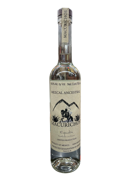 Macurichos Espadin Destilado Con Cacao Mezcal 750ml