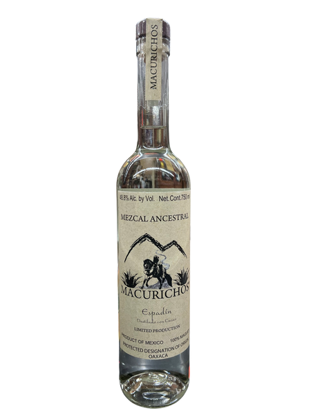 Macurichos Espadin Destilado Con Cacao Mezcal 750ml