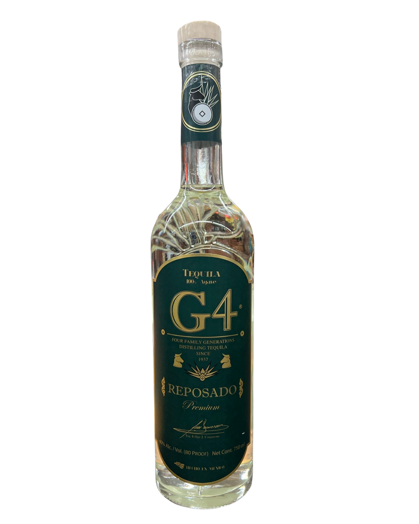 G4 Reposado Tequila 750ml