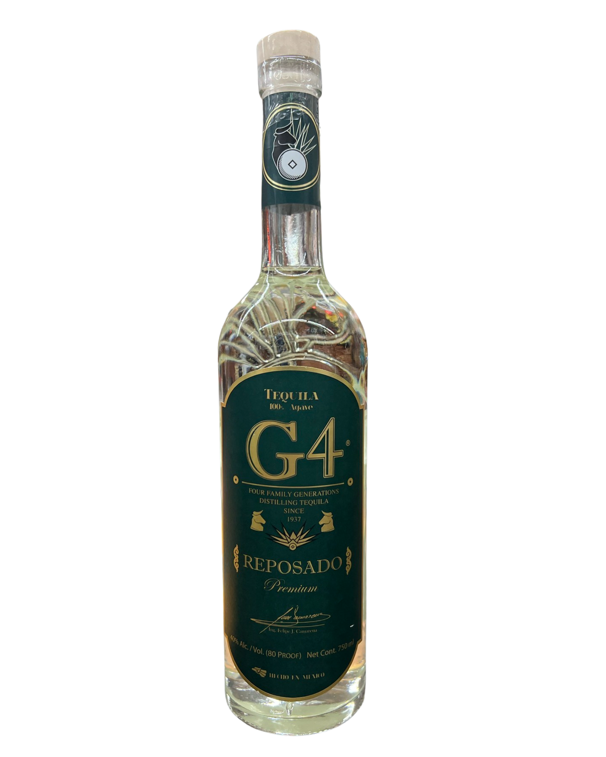G4 Reposado Tequila 750ml