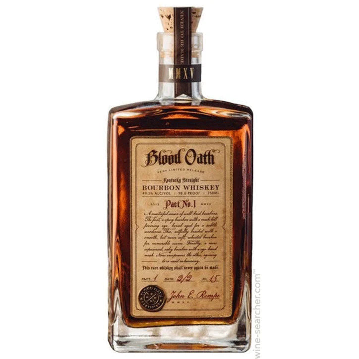 Blood Oath Pact No.1 Kentucky Straight Bourbon 750ml