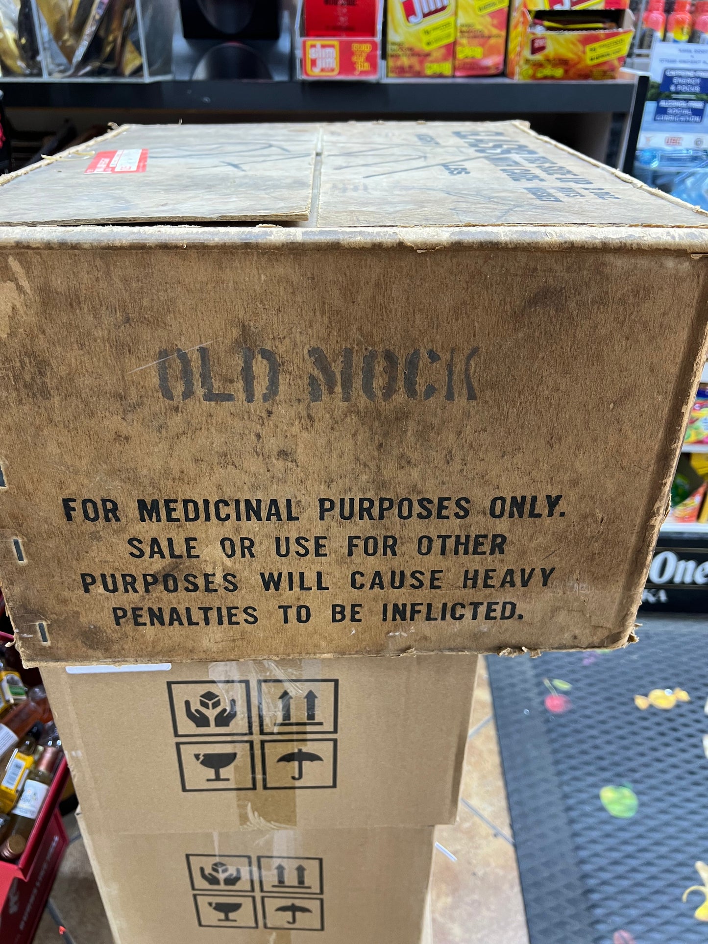 1916 Old Mock A Ph Stitzel Prohibition Era Bottling 18 Year Old Pint Whiskey