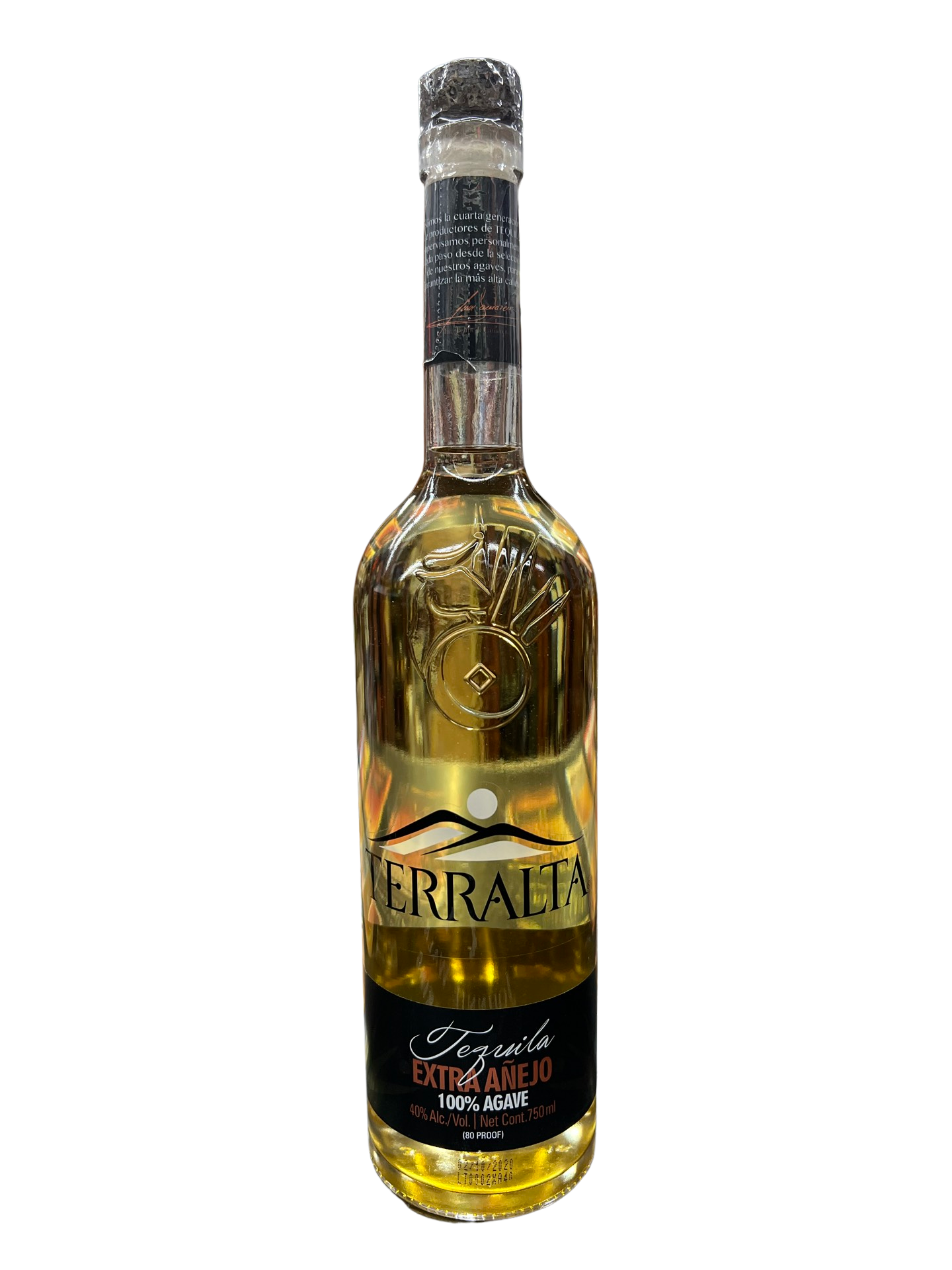 Terralate Extra Anejo Tequila 750ml