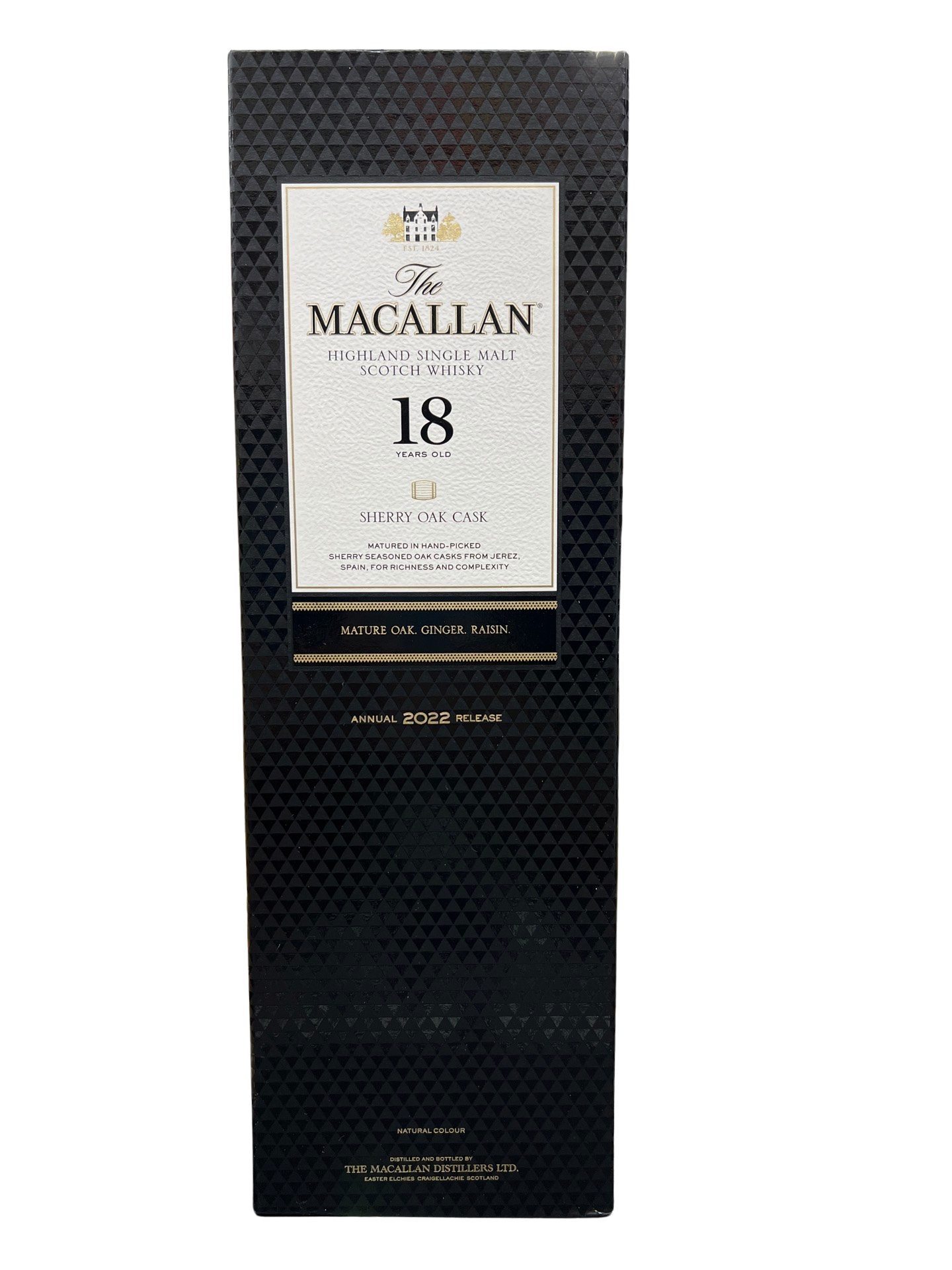 Macallan 18 Year Old Sherry Oak Single Malt Scotch Whisky 750ml