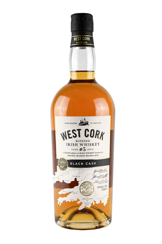 West Cork Black Cask Blended Irish Whiskey