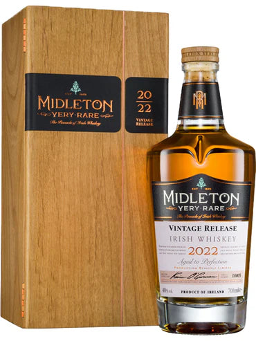 2022 Midleton Very Rare Vintage Blended Irish Whiskey