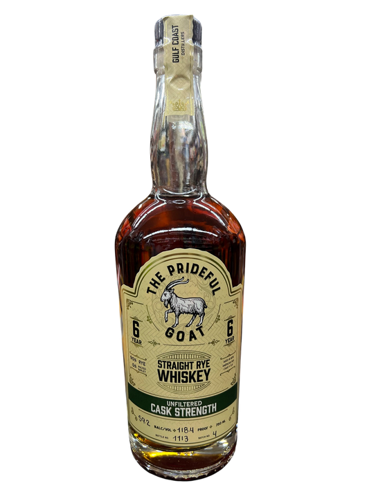Prideful Goat 6 Year Old Straight Rye Whiskey