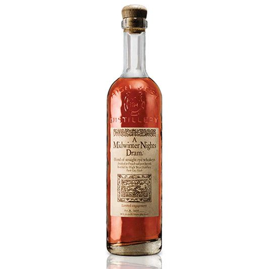 High West A Midwinter Night Dram Act 10 Straight Rye Whiskey 750ml