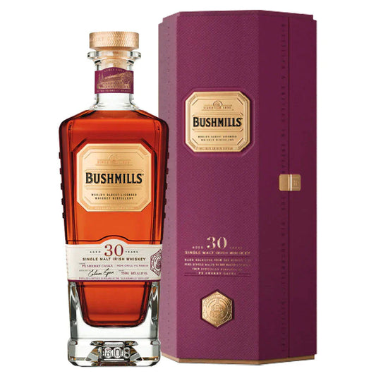 Bushmills 30 Year Old PX Sherry Cask Single Malt Irish Whiskey 750ml