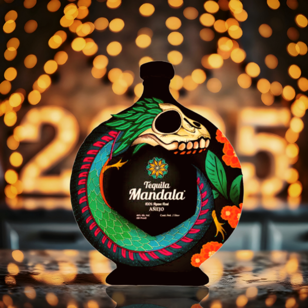 2023 Mandala Dia De Muertos Limited Edition Anejo Tequila 1Lt