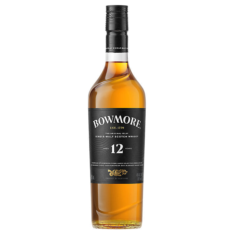 Bowmore 12 Year Old Single Malt Scotch Whisky 750ml