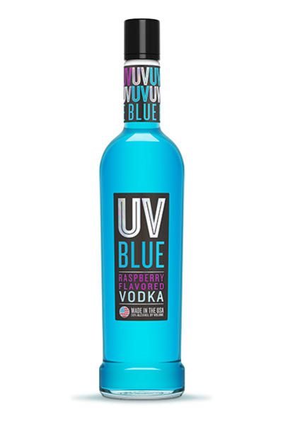 Uv Blue Raspberry Vodka 375Ml