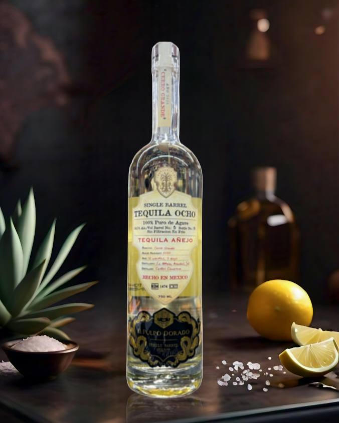 2020 Tequila Ocho Single Barrel Cerro Grande El Cerrito Liquor Store Pick El Pulpo Dorado Anejo Tequila 750ml - Limit 1